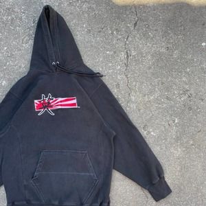 Steve & Barry's Rising Sun Flag Hoodie Men's Medium